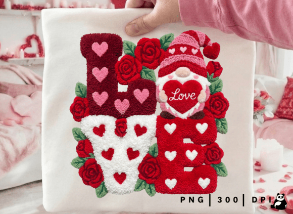 Download Latch Hook Valentine Love Roses Gift PNG - Latch hook valentine Collection