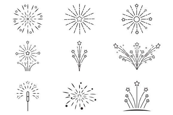 Download Fireworks Logo Vector Design - Premium Resources