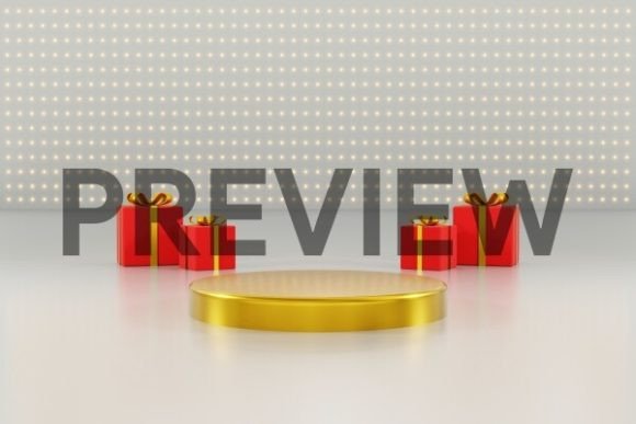 Download 3d Gold Platform Product Podium JPG - Premium Resources
